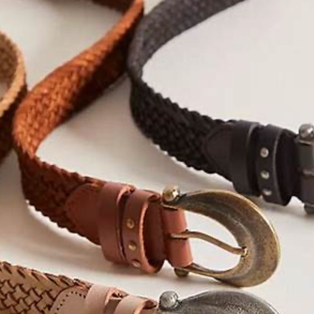 Free People We The Free NWOT Brix Belt in Cognac - Picture 9 of 9